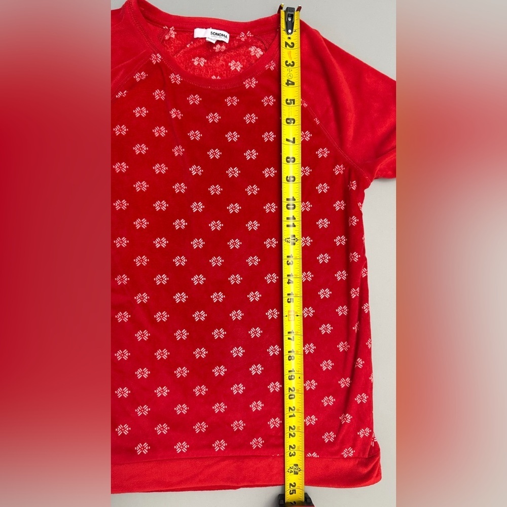 Sonoma Goods For Life Women’s Red Pajama Set – Size S - Picture 12 of 15